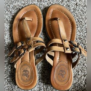 Ariat Leather Strap Double Slide Sandals